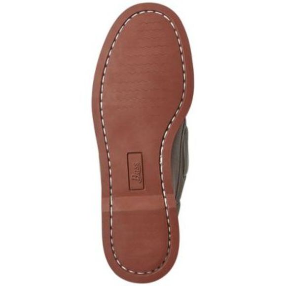 G.H. BASS Womens Gray Slip Resistant Hampton Round Toe Leather Loafers 8.5 M - Picture 4 of 4